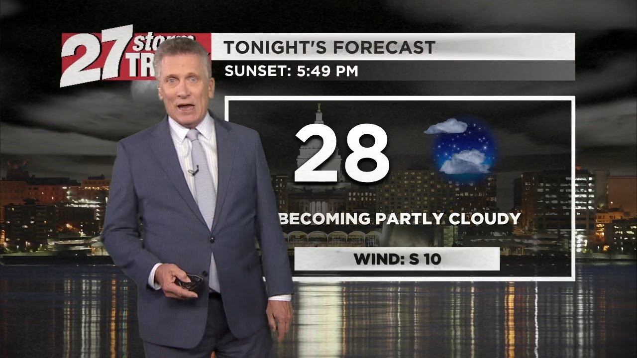 Wednesday 10 pm: A dry end to the week ahead - YouTube