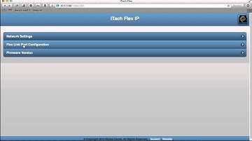 MiREMOTE - iTACH FLEX SETUP