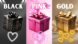 choose your gift 🎁😂🤩🤮 3 gift box challenge 😃 || 2 good vs 1 bad 😔 #giftboxchallange