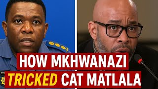 HOW NHLANHLA MKHWANAZI TRICKED CAT MATLALA,#southafricanpolitics #nhlanhlamkhwanazi #catmatlala 