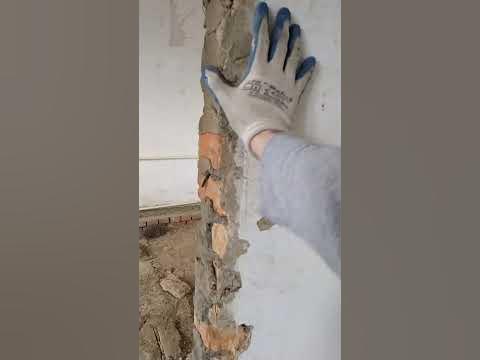 Демонтаж стіни - YouTube