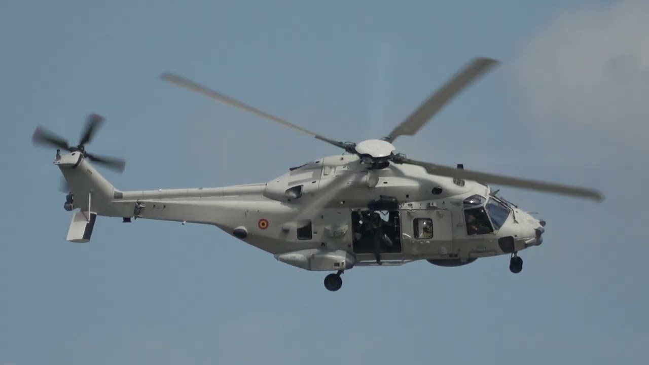BELGIUM AIRFORCE NH90 - RN-03 - DISPLAY AT THE AALTER AIR RALLY 2025 - URSEL AIRFIELD - BELGIUM 15-8