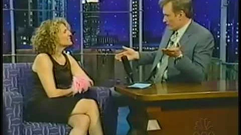 Mama Gena with Conan O'Brien 4/19/01