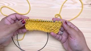 Rosette Stitch Knitting Tutorial (Left Handed)