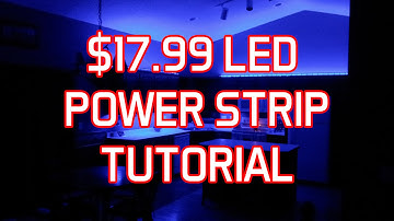 LED Light Strip Install Tutorial - Easy Setup