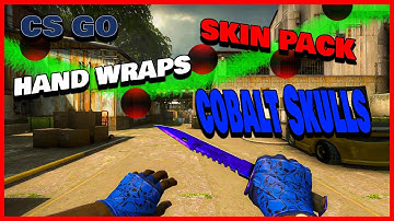 CS GO Skin Pack "Hand Wraps Cobalt Skulls" [CSGO for CS 1.6] (By Silveira) [2022].