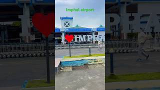 Imphal airport Manipur India