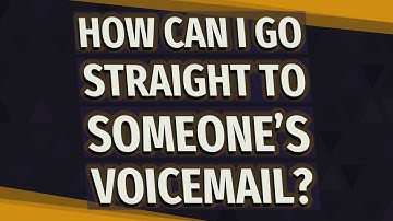 How can I go straight to someone