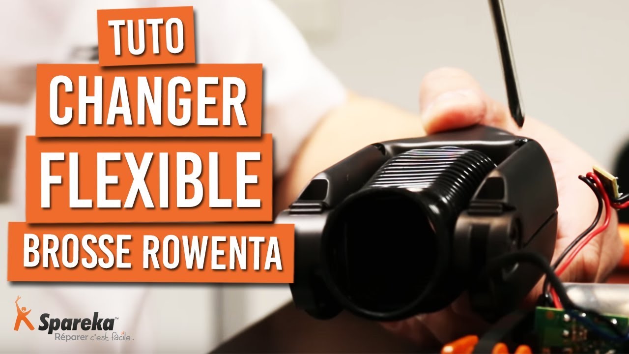 Comment démonter et changer le flexible de votre brosse ROWENTA