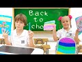 Anabella and Bogdan Back to School Stories for Kids + more Videos for Kids