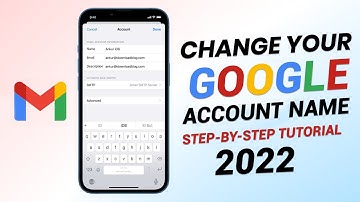 Gmail Id Name Kaise Change Kare | Google Account Name Change | 2022