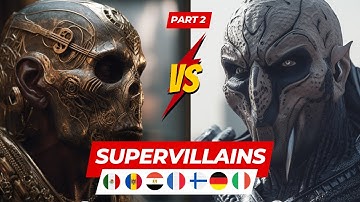 Countries as Supervillain - Ai Generated - Part 2