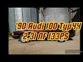 Audi 100 Typ 44 Kaltstart * ohne Kat * open downpipe