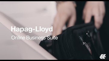 Online Business Suite | Hapag-Lloyd