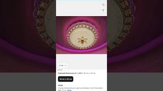 ORAB Crystal Ceiling Round Light Unboxing & Review | Modern Zumber Light for Home