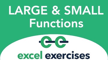 Get the 2nd Largest or 2nd Smallest Number in Excel - LARGE & SMALL Functions