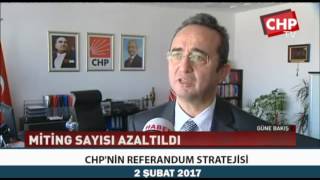 CHP'NİN REFERANDUM STRATEJİSİ 02/02/2017 Resimi