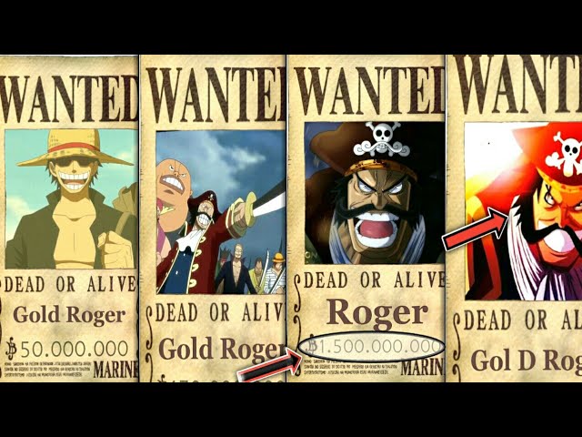 One Piece: 10 Ways Gol D. Roger Earned His Bounty