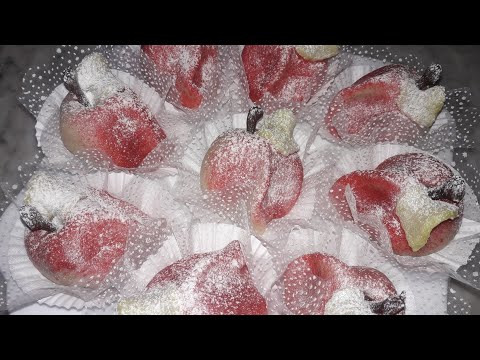 فيديو: كيفية صنع حلوى الخوخ