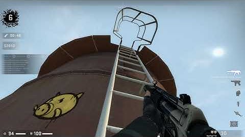 CSGO Operation Riptide - Apply graffiti at the top of Water Tower (Blacksite Danger Zone) - Week 9