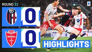 BOLOGNA-MONZA 0-0 | HIGHLIGHTS | The clash at the Dall’Ara ends in a draw | Serie A 2023\/24