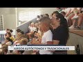 Lucha canaria y otros deportes tradicionales en el CEIP Lajares de Fuerteventura