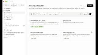 Celebrity 1.8 Introduction to Claude for Work: Scheduled Tasks Wealth