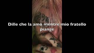 Lil Peep - Let me bleed (Traduzione Italiana)