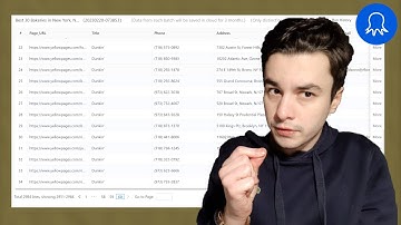 Scrape Data from Yellow Pages