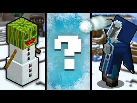 WINTER DROP Teasers: Snowballs, Frozen Mob & New Biome? (26.4)