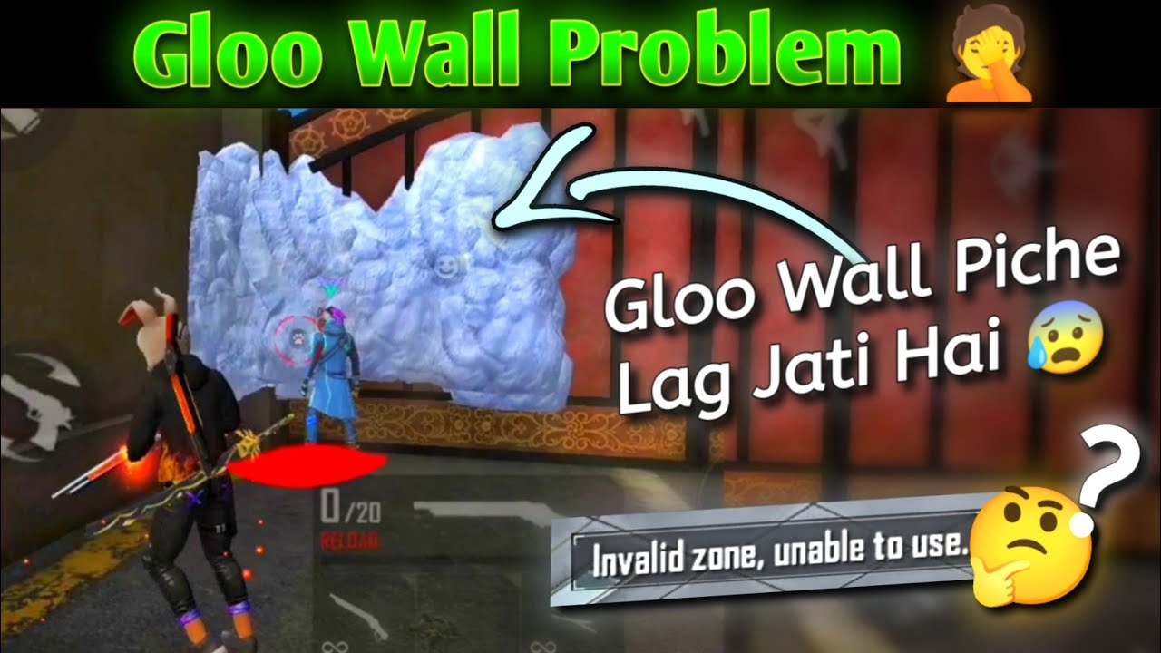 Gloo Wall Problem 🤦 Aim Stuck & Invalid location | Best Solution 😎