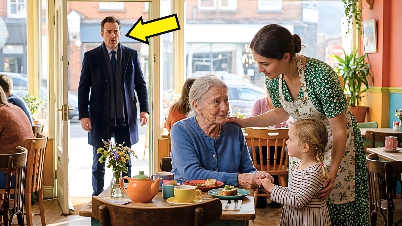 A Mãe Solo Ajudou Uma Senhora Desconhecida… Até FILHO BILIONÁRIO  VÊ e  Inesperado Aconteceu