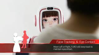 Face tracking and eye contact future robot