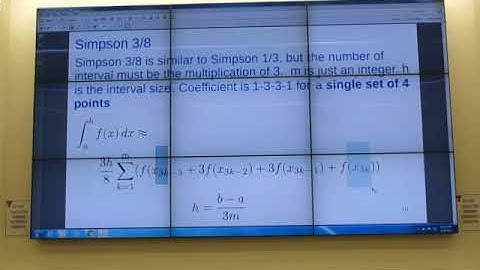 Numerical Method in Python V37 11/6/17:  (double) integration