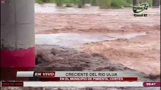 ALRTA ROJA EN EL RIO ULUA EN PIMIENTA