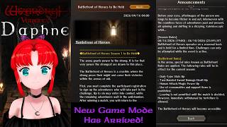 Battlefront Of Heroes Has Arrived Wizardry Variants Daphne ウィザードリィ ヴァリアンツ ダフネ