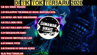 🔴Dj_Remix || Aku Rindu padamu || Full Bass terbaru 2020 || Dj_Tiktok viral 2020