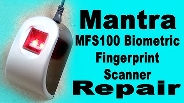 How To Repair Mantra Fingerprint Scanner | MFS100 repair | Fingerprint sensor Repair