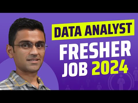 How to get data analyst job as a fresher in 2024