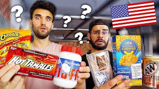 I TEST AMERICAN SNACKS WITH 1 AMERICAN (feat. @LivingBobby )