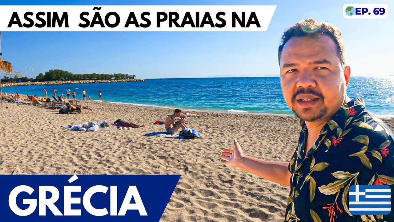 🇬🇷ASSIM SÃO AS PRAIAS DA GRÉCIA, ALÉM DAS ILHAS GREGAS #ep69