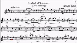 HKSMF 74th Violin 2022 Class 213 Grade 4 Elgar Salut d'Amour Sheet Music 校際音樂節