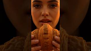 Crispy Croissant ASMR 🥐 | Satisfying Crunch & Soft Bite 😋
