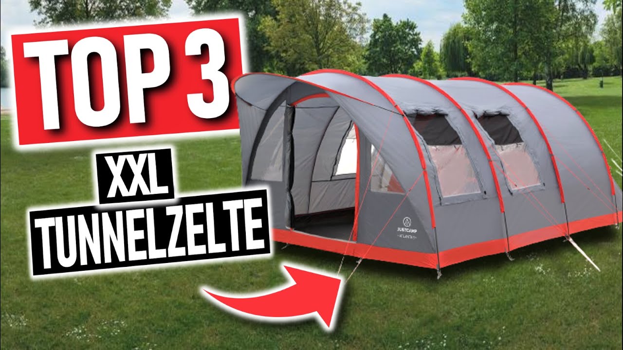 Die besten XXL TUNNELZELTE 2026 | Top 3 Familien Tunnelzelte