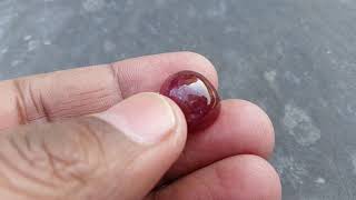23.13 Carats Natural Johnson Ruby Unheated Untreated Certificate Number GM0701190130