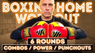 Boxing Workout 6 Rounds of Combos #boxingtraining #boxingworkout #heavybagworkout