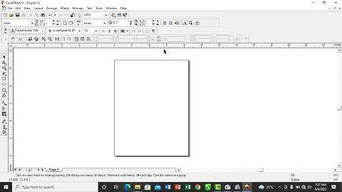 How to restore color palette in coreldraw