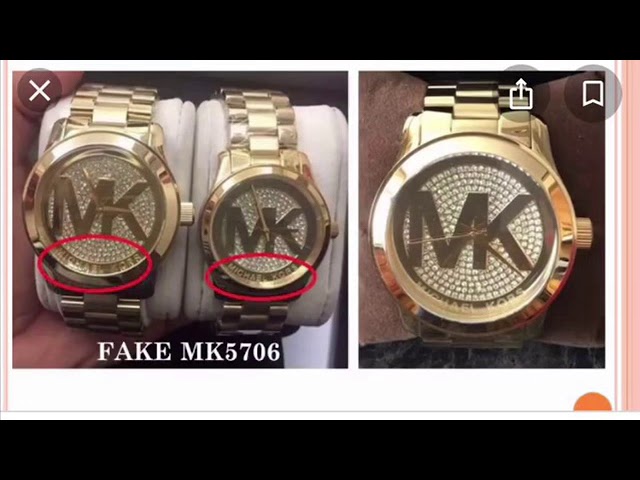 how do you know if a michael kors watch is real