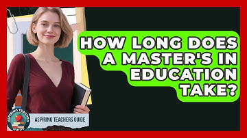 How Long Does A Master