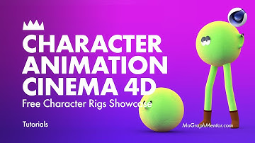 Character Animation in Cinema 4D - Looking at our new free rigs